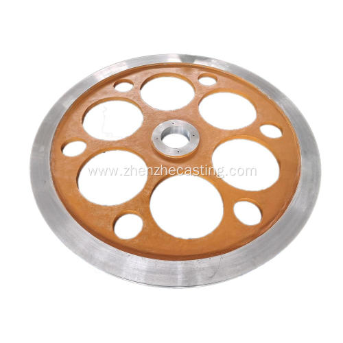 Aluminum sand casting mechanical wheel